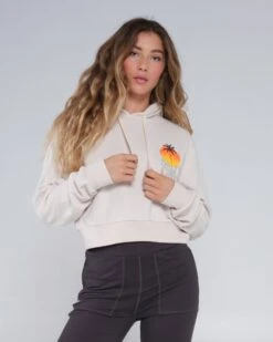 Salty Crew Summer Vibe Natural Crop Hoody -Salty Crew 20335230W NATU 2