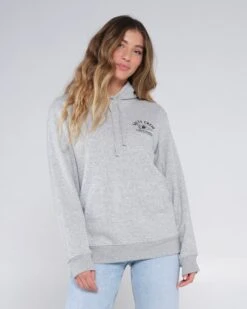 Salty Crew Charter Athletic Heather Hoody