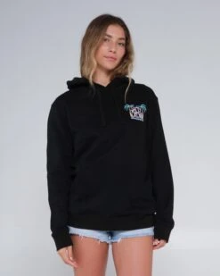 Salty Crew Postcard Black Hoody