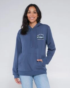 Salty Crew Baja Days Blue Steel Hoody