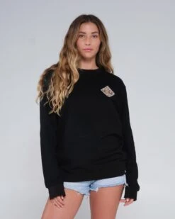 Salty Crew Tippet Fill Black Crew