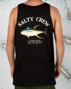Salty Crew Ahi Mount Black Tank