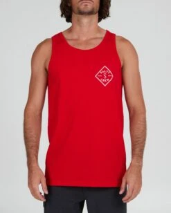 Salty Crew Tippet Red Tank