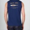 Salty Crew Bruce Navy Sleeveless -Salty Crew 20635075 NVY OMBACK