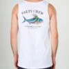 Salty Crew Rooster White Tank -Salty Crew 20635108 WHT OMBACK