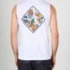 Salty Crew Tippet White Lineup Sleeveless -Salty Crew 20635114 WHT OMBACK 1