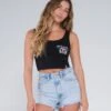 Salty Crew Postcard Black Tank -Salty Crew 20635124W BLK 1