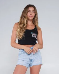 Salty Crew Postcard Black Tank -Salty Crew 20635124W BLK 3