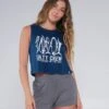Salty Crew Line Up Blue Steel Cropped Tank -Salty Crew 20635127W BSTL 1