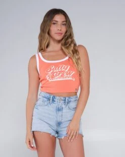 Salty Crew Retro Catch Hot Coral Tank -Salty Crew 20635128W HCO 4