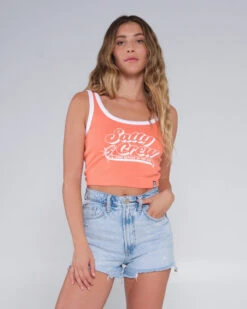 Salty Crew Retro Catch Hot Coral Tank -Salty Crew 20635128W HCO 5