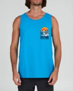 Salty Crew Beach Day Turquoise Tank