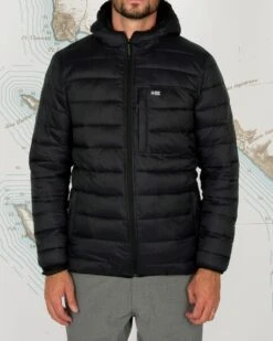Salty Crew Barrier Black Jacket
