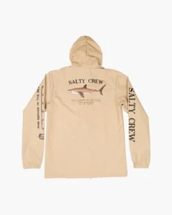 Salty Crew Bruce Cream Snap Jacket -Salty Crew 20935069 CRM BACK