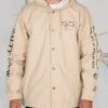 Salty Crew Bruce Cream Snap Jacket -Salty Crew 20935069 CRM OMFRONT