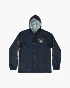 Salty Crew Ahi Mount Navy Snap Jacket -Salty Crew 20935076 NVY 832f1cd6 1918 40aa 934f 14cd0398f72d