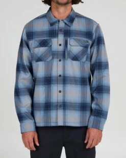 Salty Crew Fathom Navy Tech Shacket