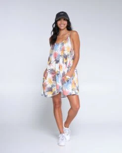 Salty Crew Desert Island Off White Dress