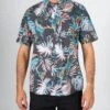 Salty Crew Large Kine Charcoal S/S Woven -Salty Crew 21035091 CHAR OMFRONT