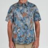 Salty Crew Large Kine Slate S/S Woven -Salty Crew 21035091 SLATE OMFRONT