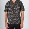 Salty Crew Greatest Hits Black S/S Woven -Salty Crew 21035094 BLK OMFRONT