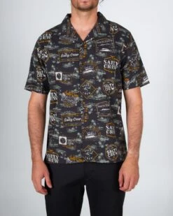 Salty Crew Greatest Hits Black S/S Woven