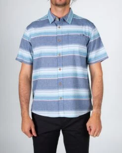 Salty Crew Outskirts Navy S/S Woven