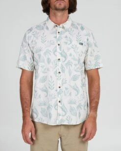 Salty Crew Broadbill Natural S/S Woven