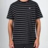 Salty Crew Ahoy Black S/S Knit -Salty Crew 21135034 BLK OMFRONT