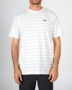 Salty Crew Ahoy Vintage White S/S Knit