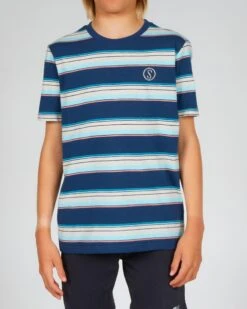 Salty Crew Layday Navy S/S Boys Knit