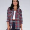 Salty Crew Long Haul Spiced Flannel -Salty Crew 21435039W SPICED 1