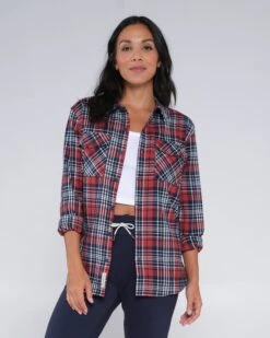 Salty Crew Long Haul Spiced Flannel