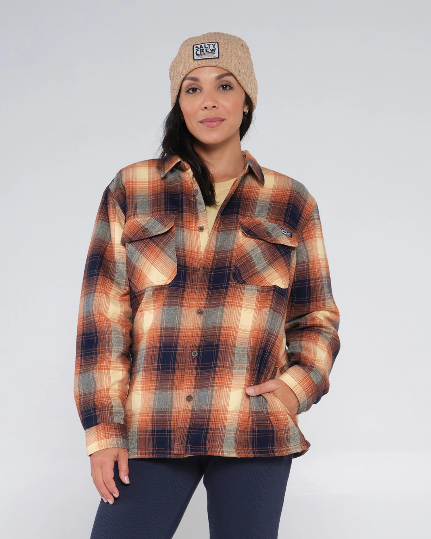 Salty Crew Chore Sierra Shacket 3 Salty Crew Chore Sierra Shacket