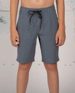 Salty Crew Drifter 2 Boys Navy Elastic Hybrid -Salty Crew 30035024Y NVY OMFRONT fc7254c6 43c1 46fe a648 7c918b28b0c6