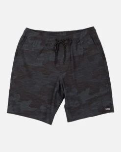 Salty Crew Drifter 2 Black Camo Elastic Hybrid