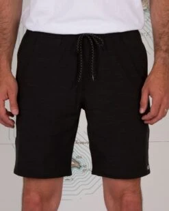 Salty Crew Drifter 2 Charcoal Elastic Hybrid -Salty Crew 30035024 CHAR OMFRONT