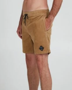 Salty Crew Sandbar Workwear Corduroy Elastic Short -Salty Crew 30035036 WRKWR OMSIDELEFT