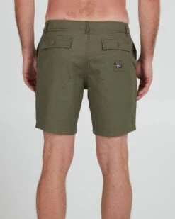 Salty Crew Coastline Olive Ripstop Short -Salty Crew 30035041 OLV OMBACK
