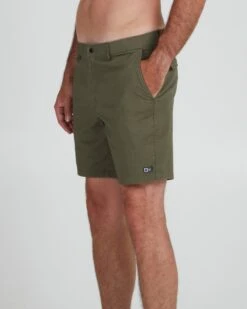 Salty Crew Coastline Olive Ripstop Short -Salty Crew 30035041 OLV OMSIDELEFT