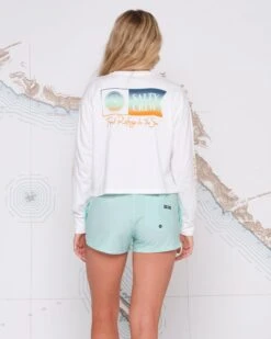 Salty Crew Beacons Sea Foam Short 6 Salty Crew Beacons Sea Foam Short -Salty Crew 30035049W SEAFOAM BACK