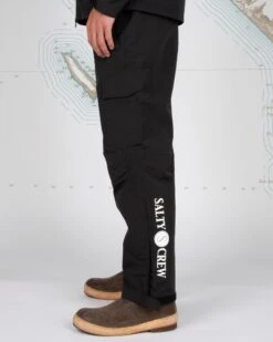 Salty Crew Pinnacle Black Pant -Salty Crew 30135010 BLK OMSIDELEFT2