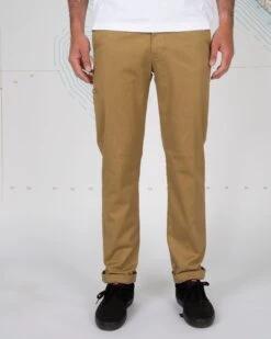 Salty Crew Deckhand Workwear Brown Chino Pant