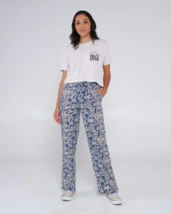 Salty Crew Drifting Beach Blue Steel Pant