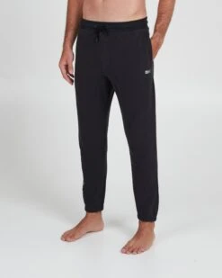 Salty Crew Dockside Black Sweatpant -Salty Crew 30135042 BLK OMSIDELEFT