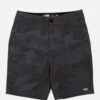 Salty Crew Drifter 2 Boys Black Camo Hybrid Short -Salty Crew 30335018Y BLKCAMO