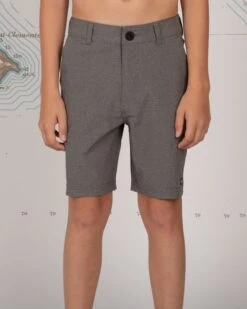 Salty Crew Drifter 2 Boys Grey Short -Salty Crew 30335018Y GREY OMFRONT