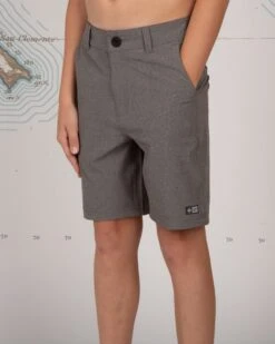 Salty Crew Drifter 2 Boys Grey Short -Salty Crew 30335018Y GREY OMSIDELEFT