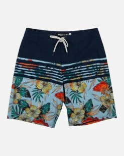 Salty Crew Ripple Light Blue Boardshort