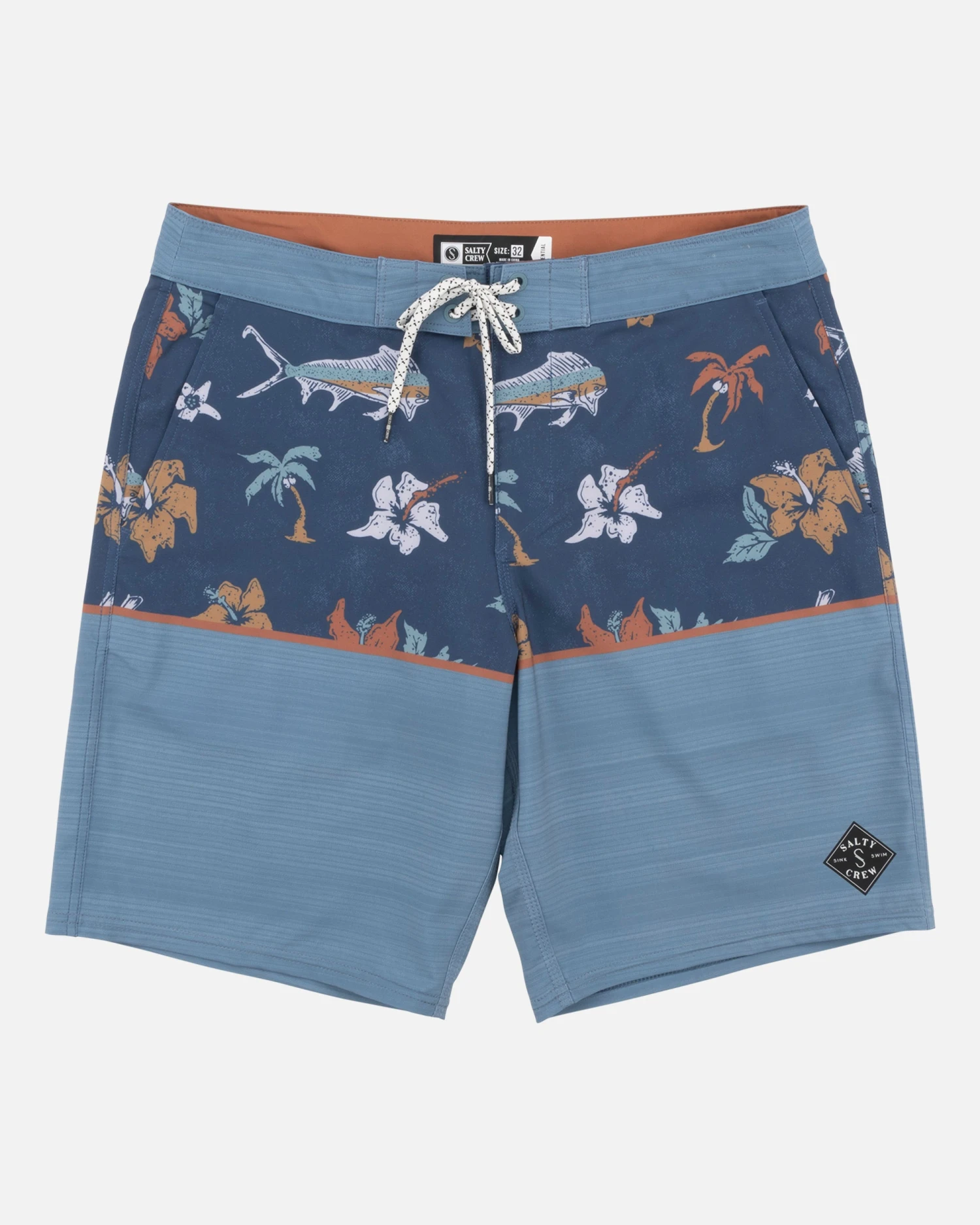 Salty Crew Tandem Denim/Slate Boardshort 3 Salty Crew Tandem Denim/Slate Boardshort